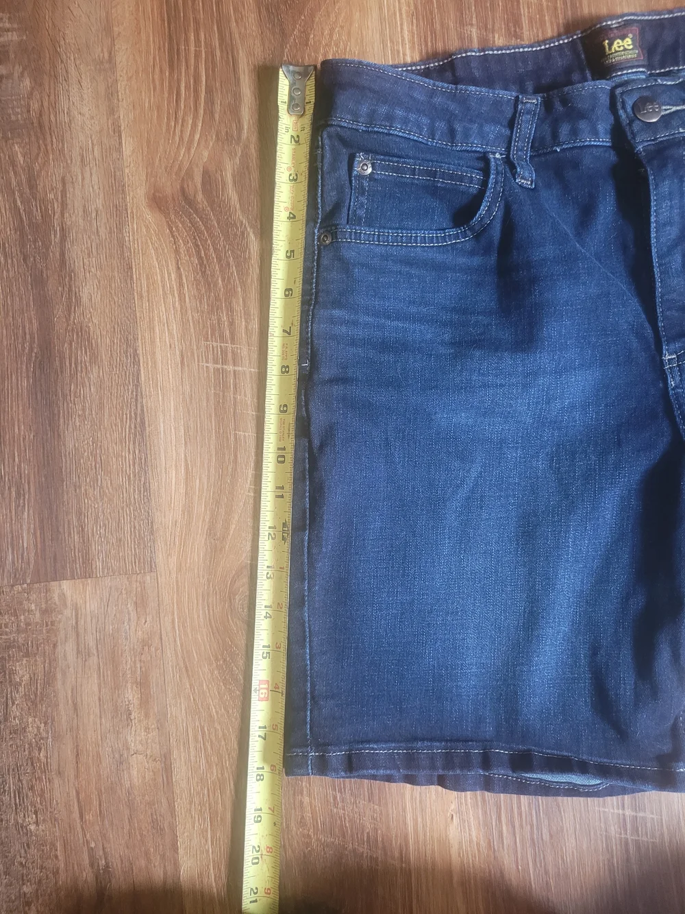 Lee Denim Dark Blue Shorts